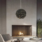 Avi Suspension Irrégulier Naturelle, Résine/Acrylique, Bleu/Gris/Bronze, Salon - Neutralighting