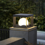 Ray Lampe de Poteau Solaire, Montagne, L 25/30/40CM - Neutralighting