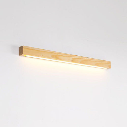 Zenx Applique Murale Linéaire Minimaliste Bois Marron/Bois Chambre - Neutralighting