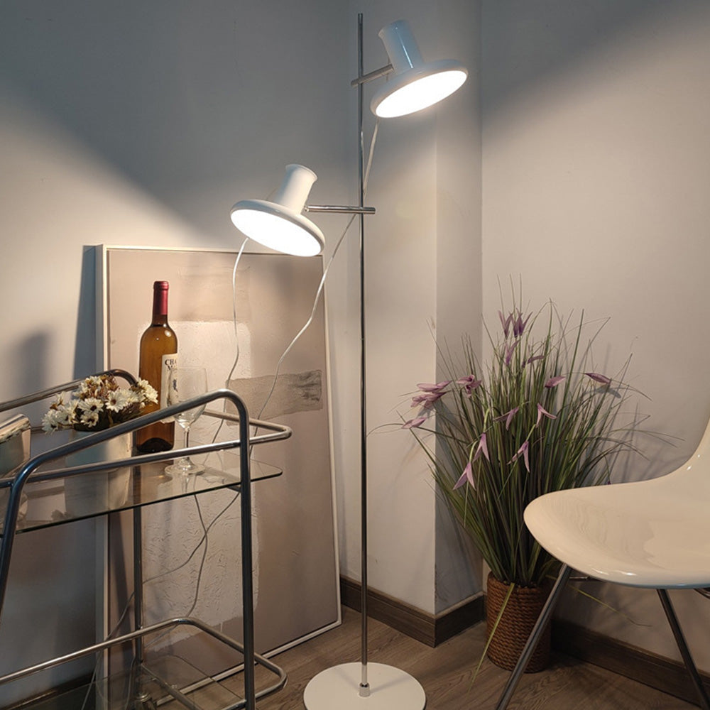 Arisha Design Intérieur Lampadaire Moderne Métal Blanc Bureau/Chambre - Neutralighting