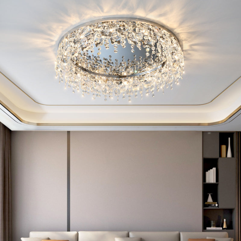 Kristy Moderne Applique Murale Métal/Cristal Salon - Neutralighting