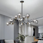 Valentina Moderne Nordique Suspension Métal Verre Salon Chambre à Coucher - Neutralighting