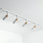 Aim Moderne LED Plafonnier Noir/Blanc Métal Salon Chambre à coucher - Neutralighting