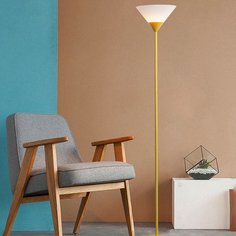 Valentina Moderne Tasse Lampadaire Multicolore Métal Acrylique - Neutralighting