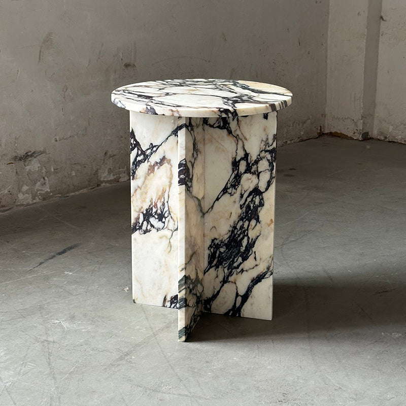 Acariel Table D'appoint en Marbre Minimaliste Moderne Accessoires - Neutralighting