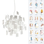 Ortheen Lustre Métal Papier Créativité Individuelle - Neutralighting