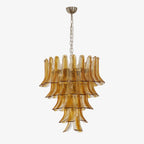 Aurora Chandelier en Verre Ambre - Neutralighting