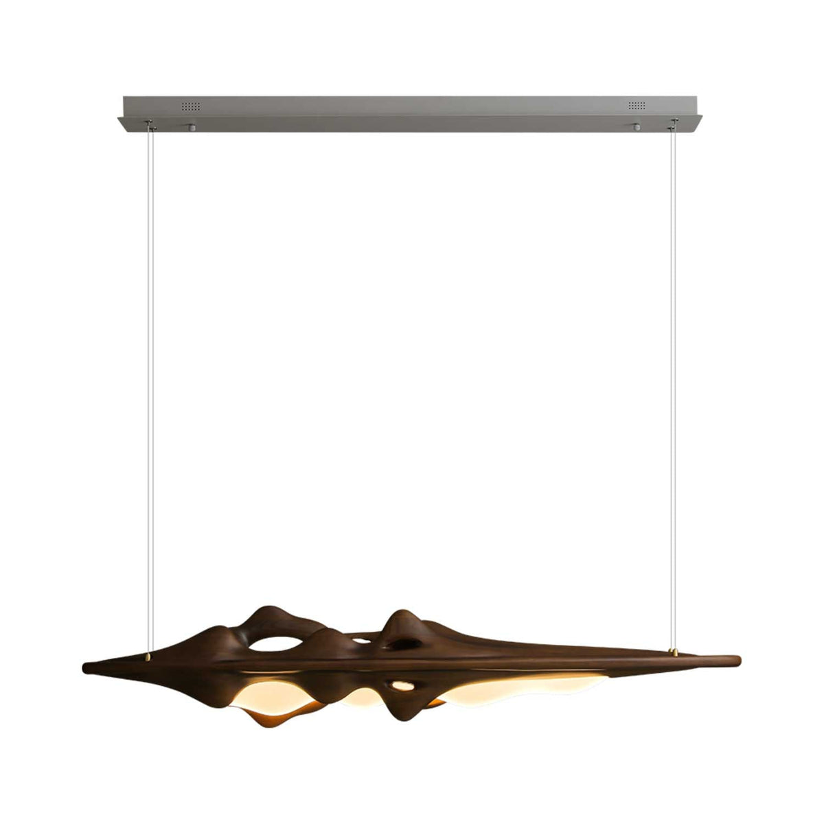 Ulsorira Lampe Suspendue en Bois Topographique - Neutralighting