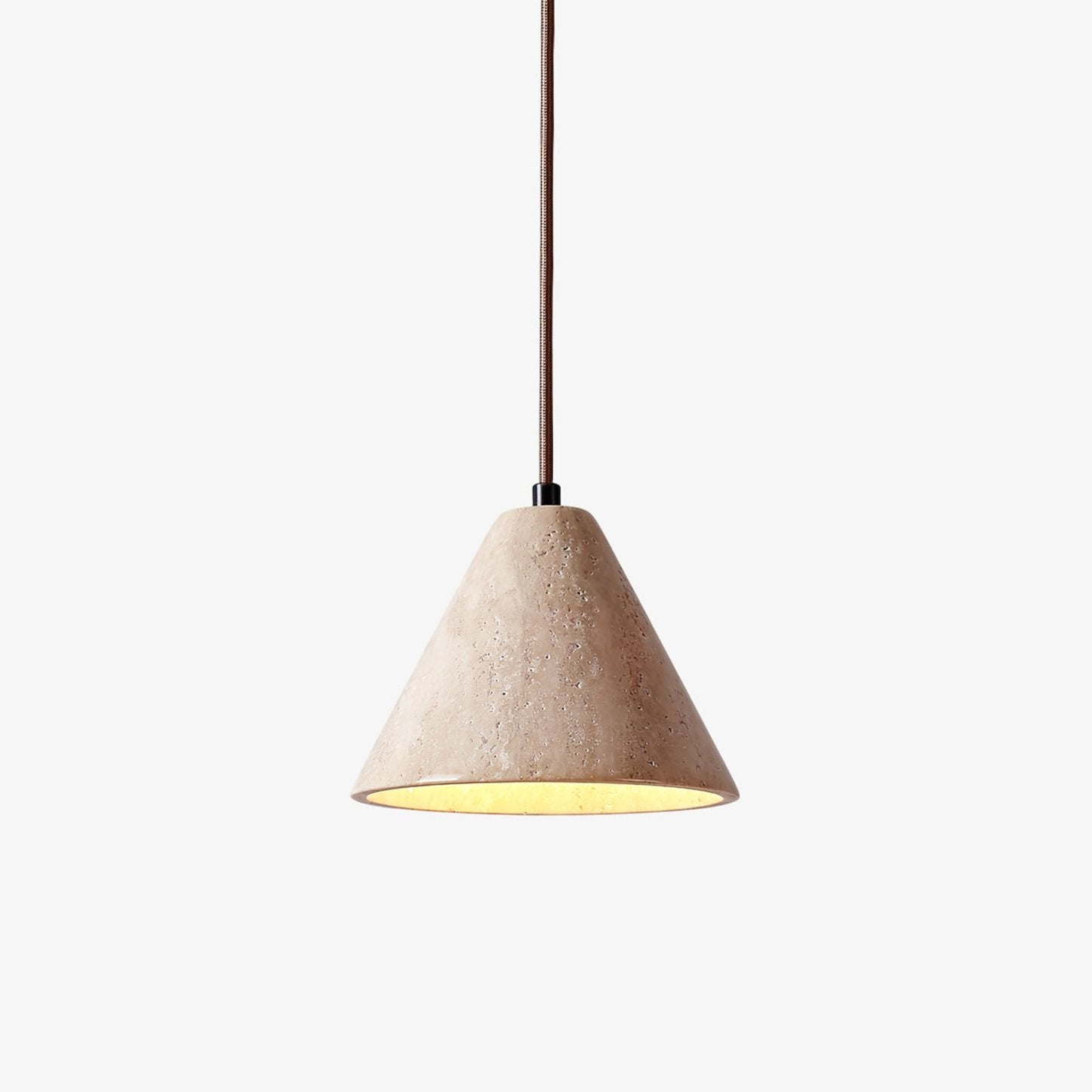 Cezoriel Suspension Moderne en Travertin - Neutralighting