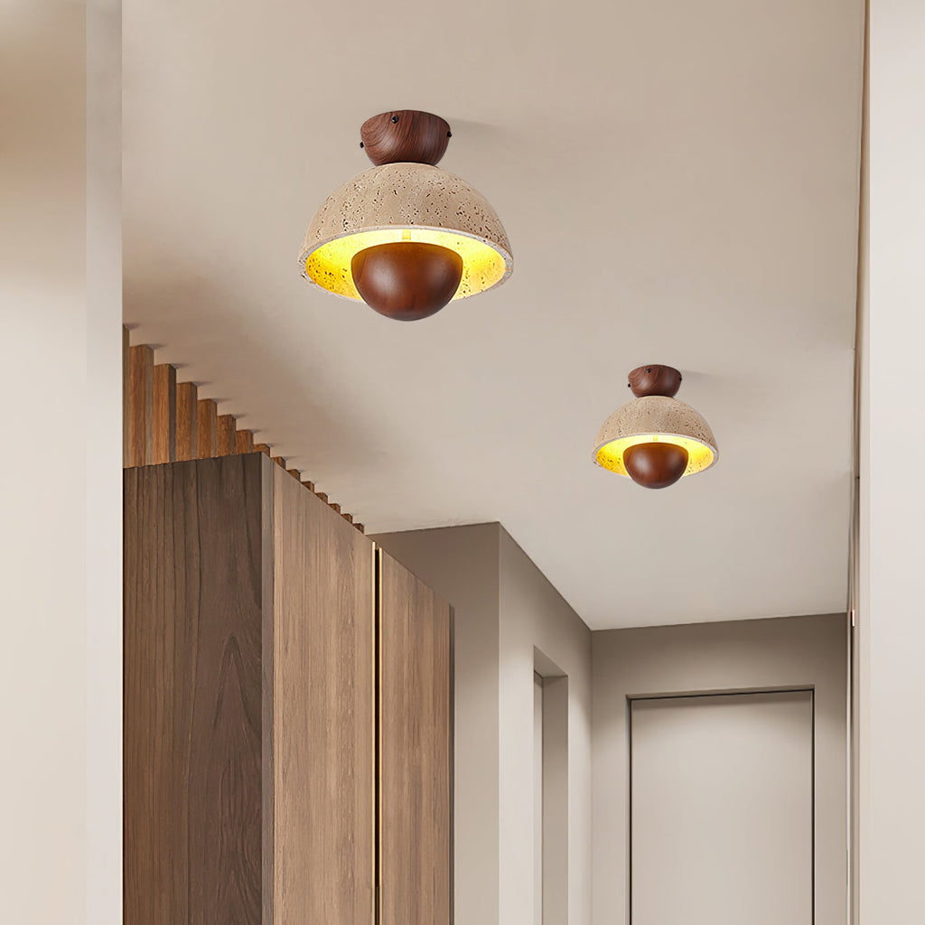 Cadorisra Travertin Plafonnier Lumière - Neutralighting
