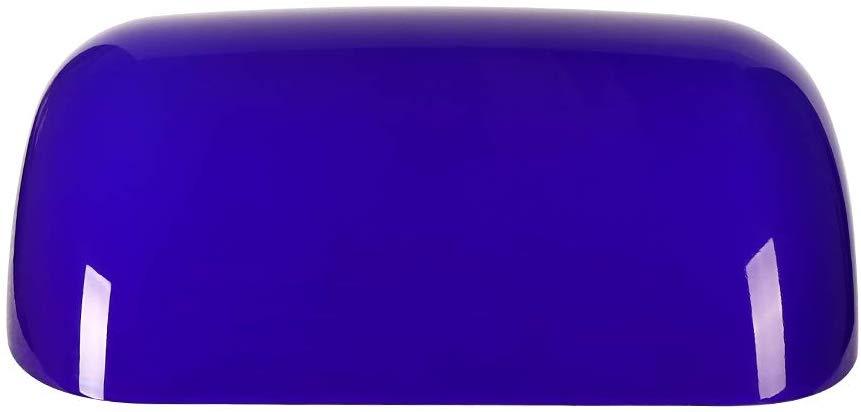 Abat Jour Bleu Lampe de Banquier Aurèle Perspective - Une Note Singulière dans le Décor