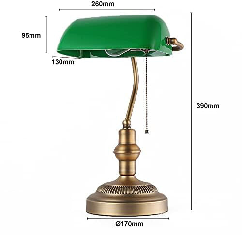 Lampe à poser — De Notaire en Laiton