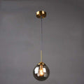 Narell Luminaires Suspension Verre Transparent Ambre - Neutralighting