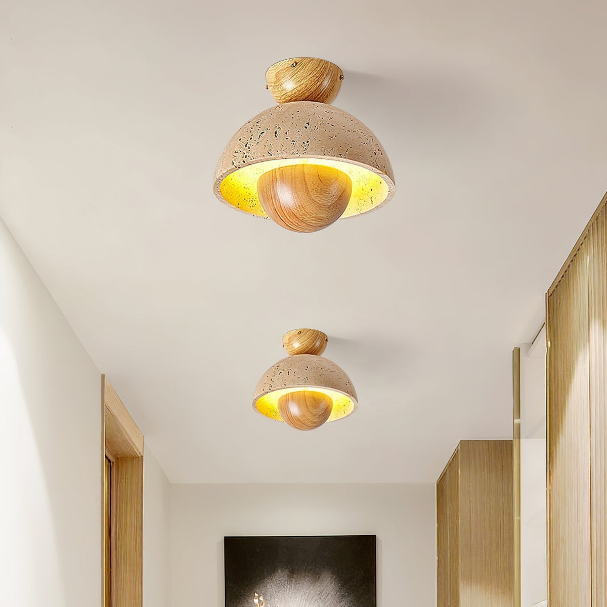 Cadorisra Travertin Plafonnier Lumière - Neutralighting