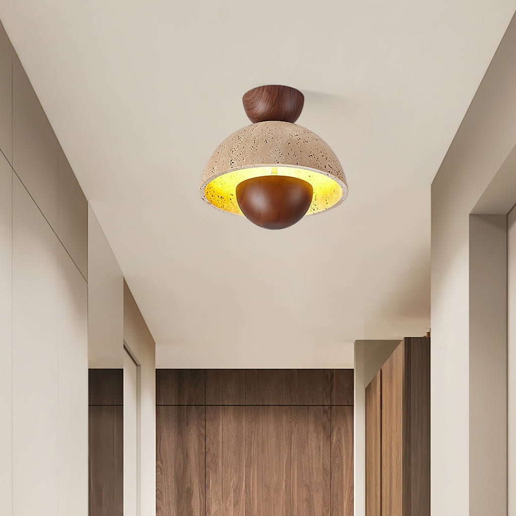 Cadorisra Travertin Plafonnier Lumière - Neutralighting