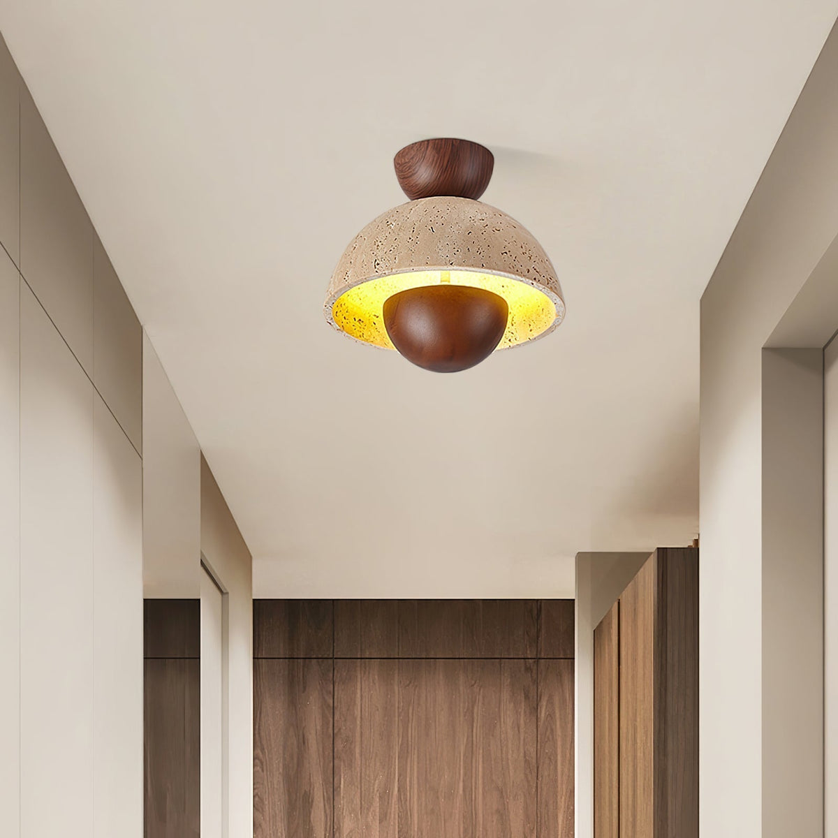 Cadorisra Travertin Plafonnier Lumière - Neutralighting