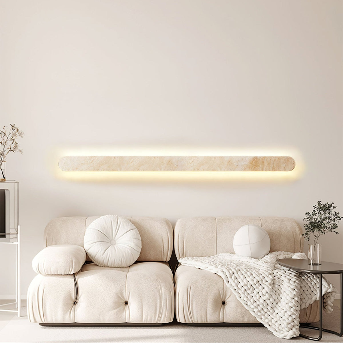 Elraee Applique Murale Travertin - Neutralighting