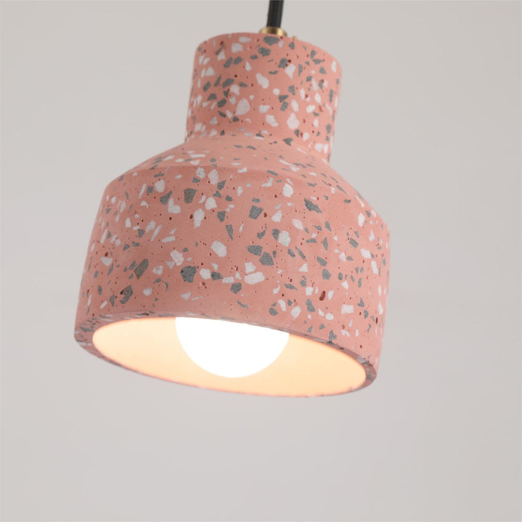 Halen Suspension Rond Décor Nordique. Métal/Ciment. 4 Couleur. Salon - Neutralighting