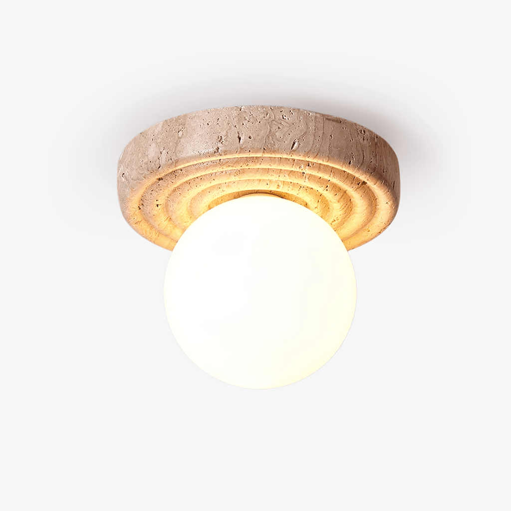 Carmen Travertin Plafonnier - Neutralighting