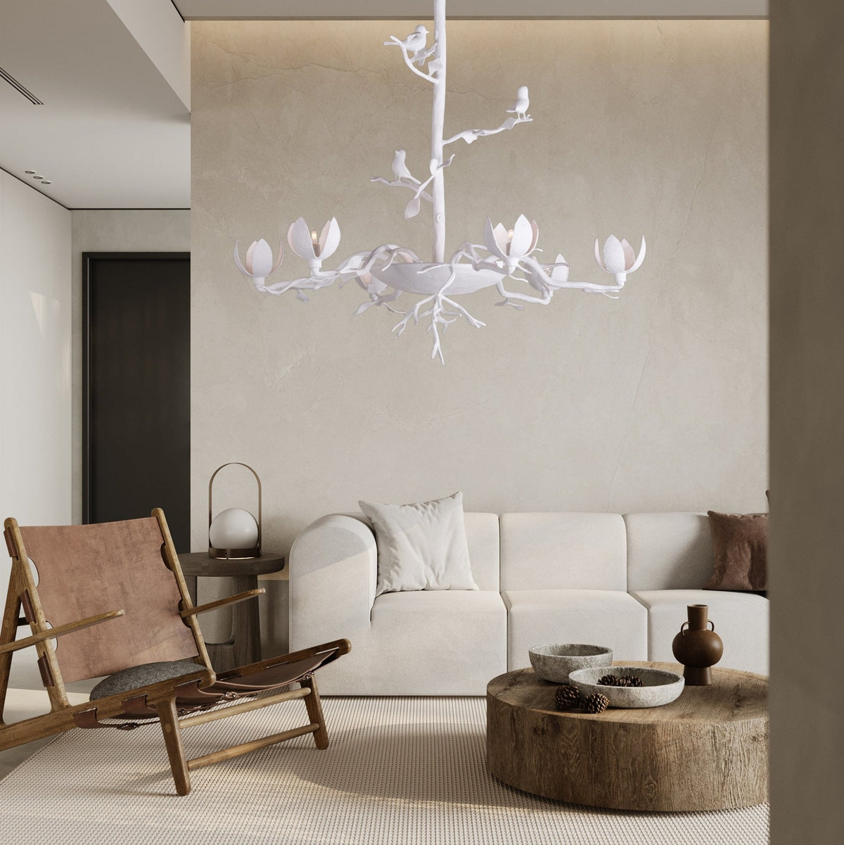 Elveneth Chandelier en Résine Luxe Postmoderne - Neutralighting