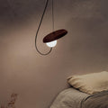 Arisha Suspension Art Déco Stylisé, Métal/Acrylique, Noir/Blanc/Cuivre, Salon/Chambre à Coucher - Neutralighting