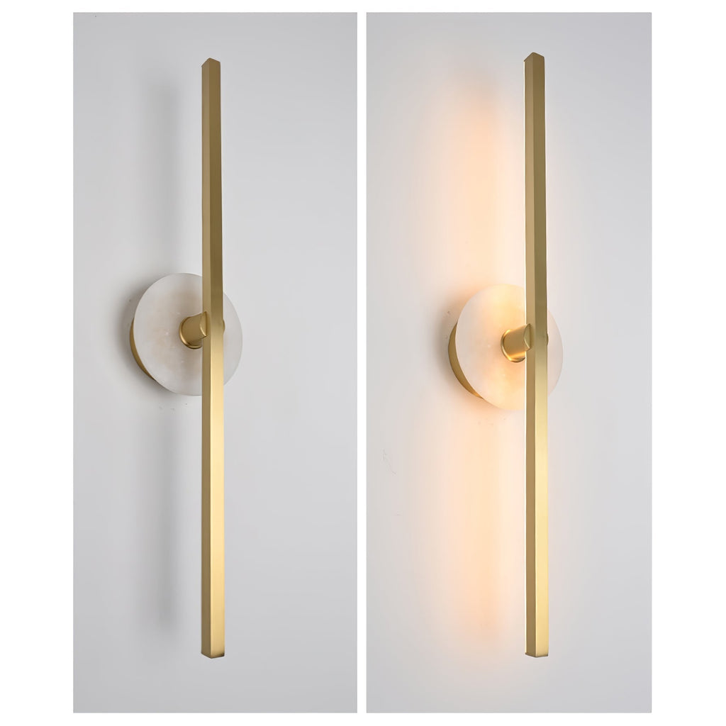 Elmarir Applique Murale Linéaire en Albâtre - Neutralighting