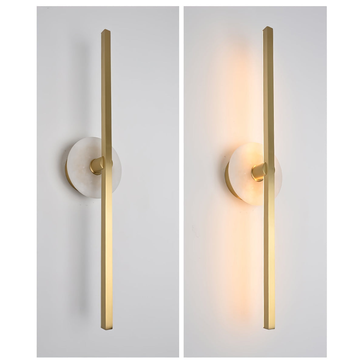 Elmarir Applique Murale Linéaire en Albâtre - Neutralighting