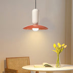 Ulmo Suspension Dôme Moderne. Metal. Vert/Blanc/Orange. Salon - Neutralighting