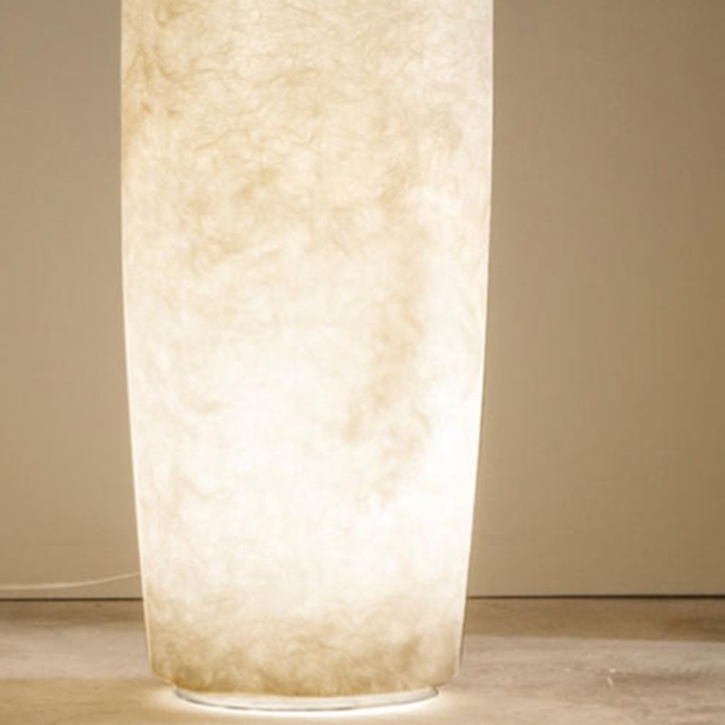 Avi Moderne LED Lampadaire Bouteille Blanc Jaune Bleu Résine Chambre - Neutralighting