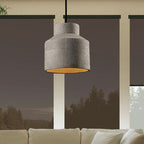 Avi Dôme LED Suspension Gris Fumé Chambre Métal/Ciment Chambre à coucher - Neutralighting