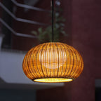 Ritta Suspension Extérieure Landerne Simple, Bambou, Bois, Jardin - Neutralighting