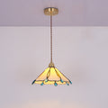 Tiffany Vintage Suspension Métal/Verre Chambre/Salon/Entrée - Neutralighting