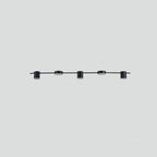 Arisha Modern LED Suspension Or Noir Métal Salon Chambre à Coucher - Neutralighting