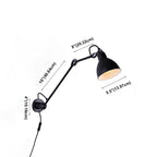 Epoch Applique Murale Réglable Minimaliste, Métal, Noir, Bureau - Neutralighting