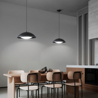 Valentina Suspension Moderne Minimaliste Blanc Métal Salle à Manger - Neutralighting