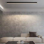 Solin Plafonnier Linéaire Moderne Noir Salon - Neutralighting