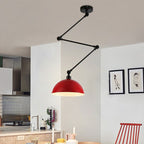 Aria Dôme Moderne LED Suspension Noir/Vert Métal Chambre à coucher - Neutralighting