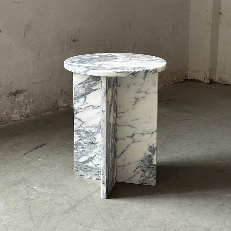 Acariel Table D'appoint en Marbre Minimaliste Moderne Accessoires - Neutralighting