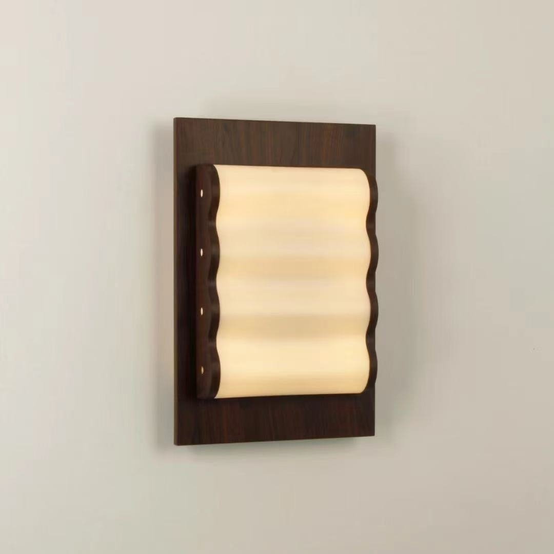 Wave Applique murale contemporaine en tissu - Neutralighting