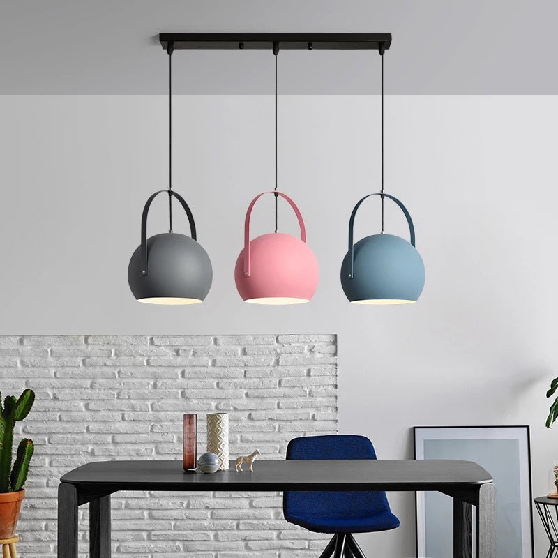 Valentina Suspension 5 Couleurs LED Décor Nordique Métal Salle à Manger - Neutralighting