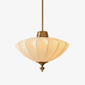 Ortalara Suspension Vintage Élégante en Soie Fleurie - Neutralighting