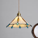 Tiffany Vintage Suspension Métal/Verre Chambre/Salon/Entrée - Neutralighting
