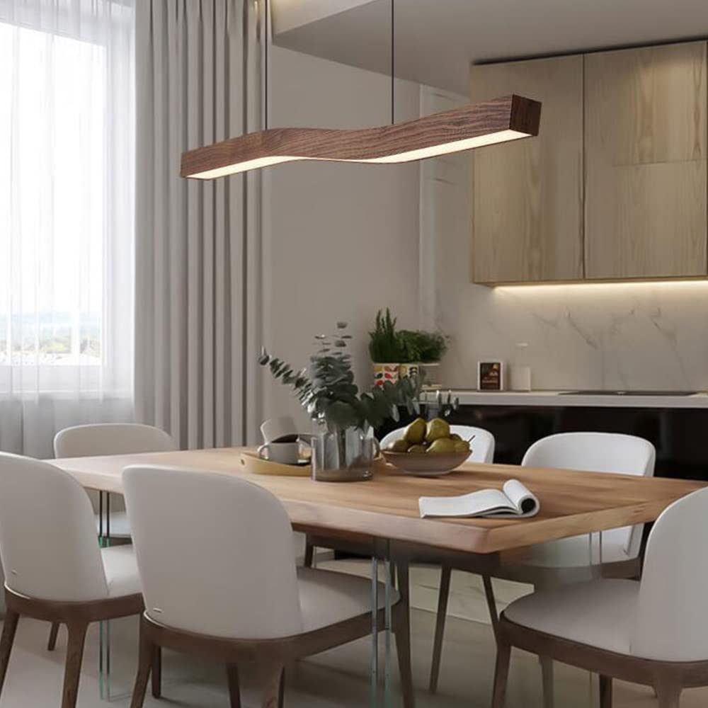 Ylen Suspension Nordique en Bois pour Salon - Neutralighting