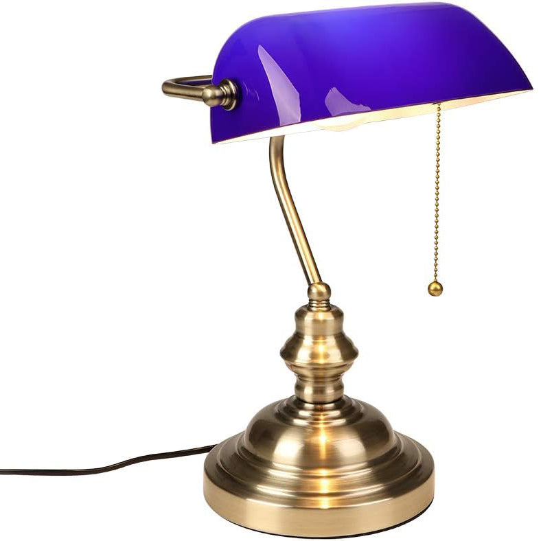 Lampe de Banquier Bleue Léonie Essor - Une Touche Élégante dans le Décor