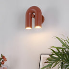 Vayla Arc Minimaliste LED Applique Murale Noir Rouge Bleu - Neutralighting