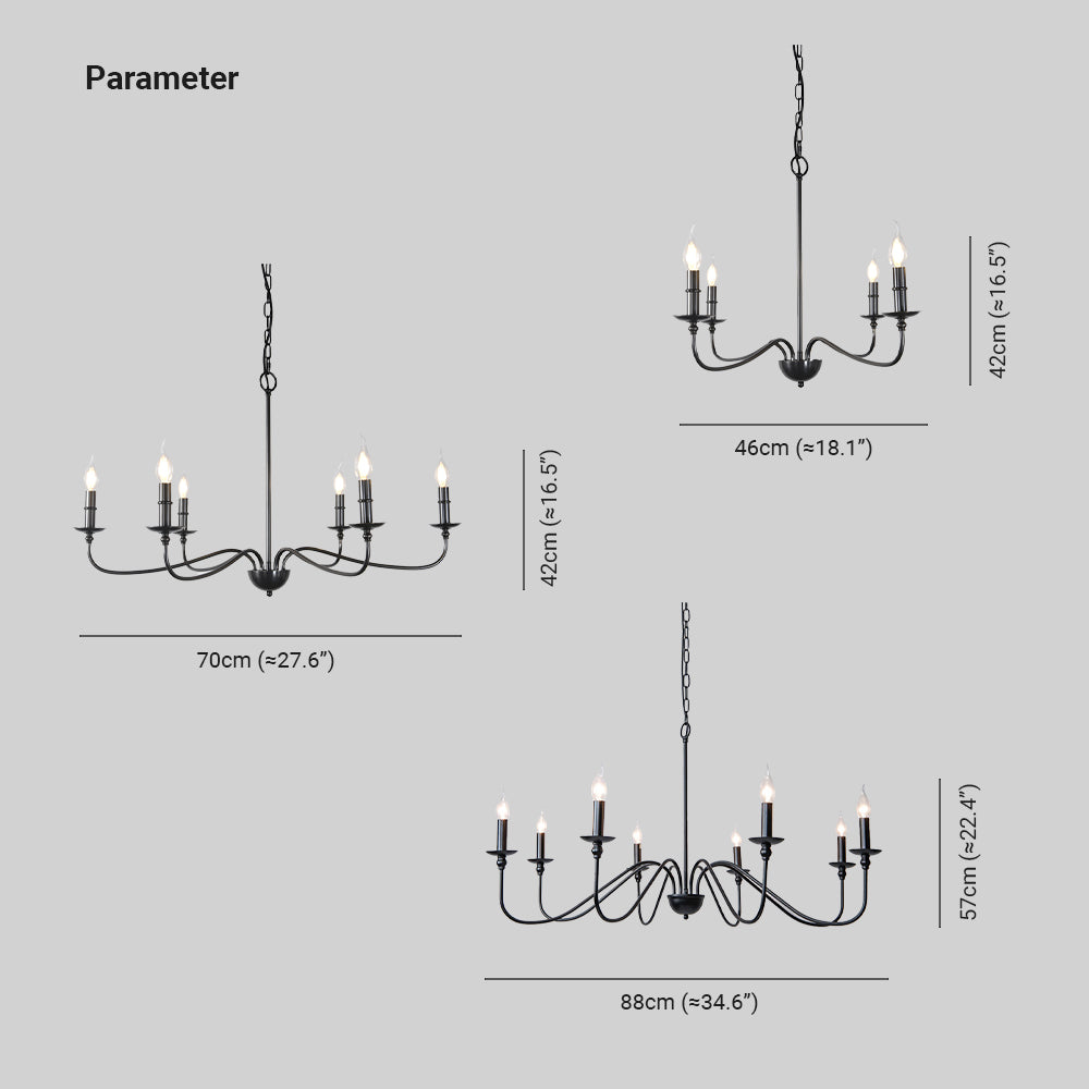 Silva Grande Luminaires Suspensions Vintage LED Métal Noir/Doré Salon - Neutralighting