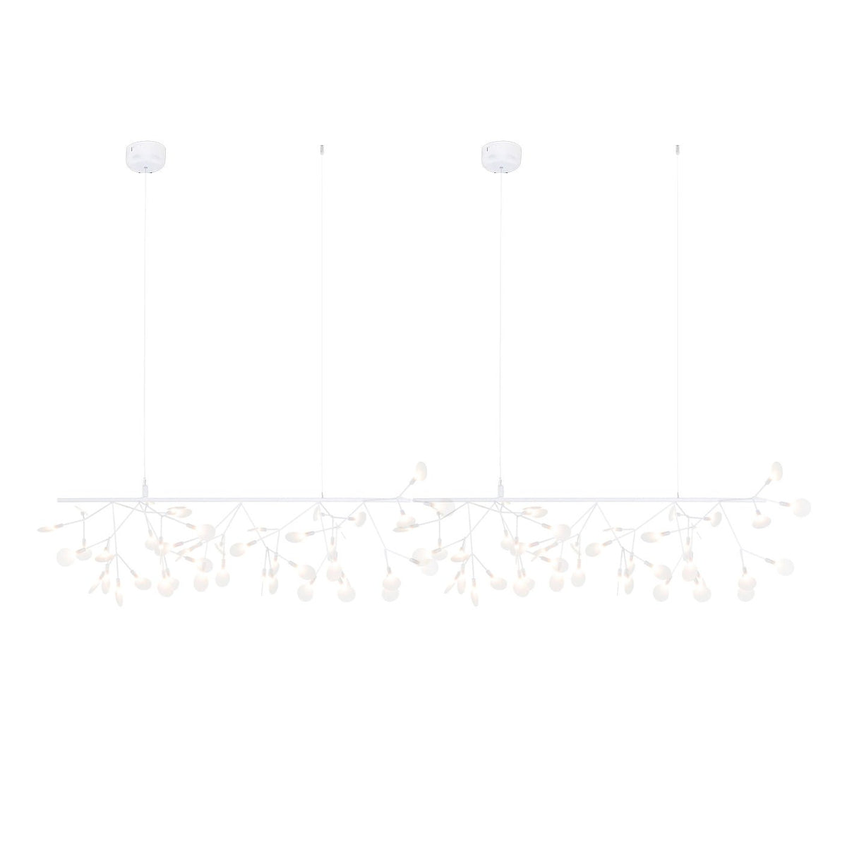 Lustra Chandelier LED À Branches Longues Et Linéaires Artistiques - Neutralighting