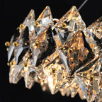 Kristy Cristal Moderne Lustre 6 Lumières Salon/Chambre à Coucher - Neutralighting