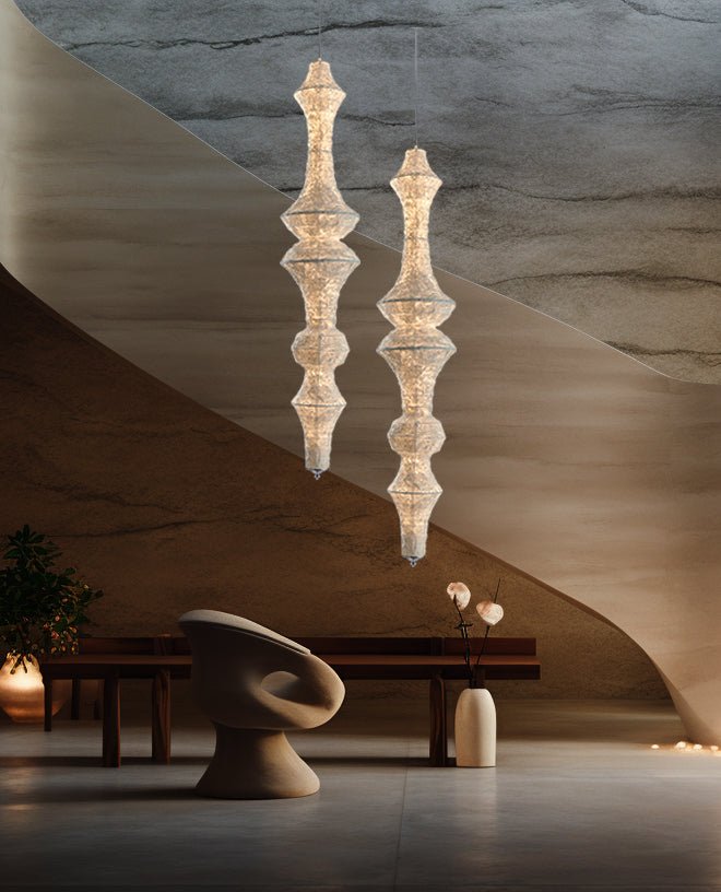 Vozoryra Suspension en Papier Texturé - Neutralighting