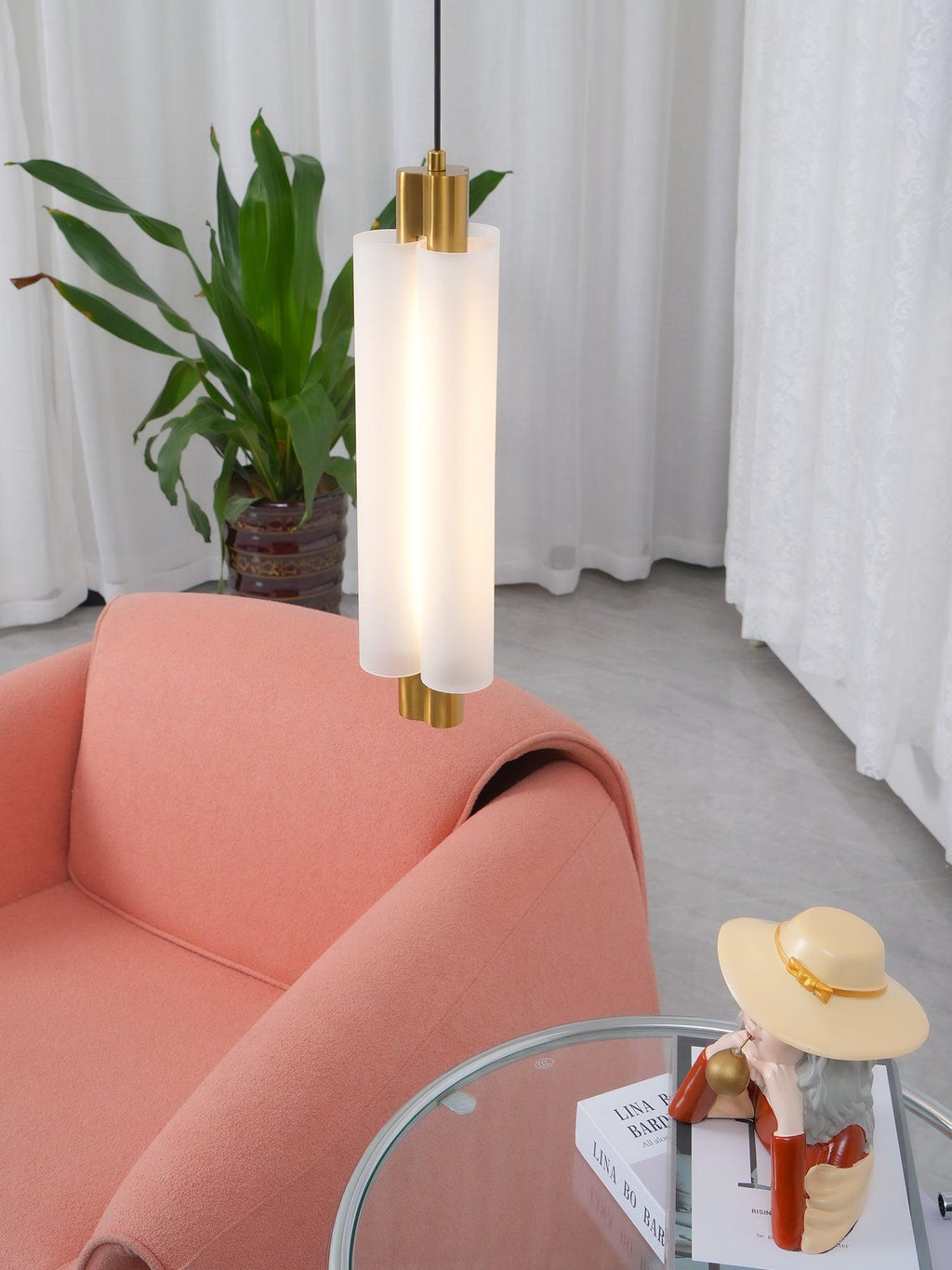 Solact Lampe Pendante Industrielle en Acrylique - Neutralighting
